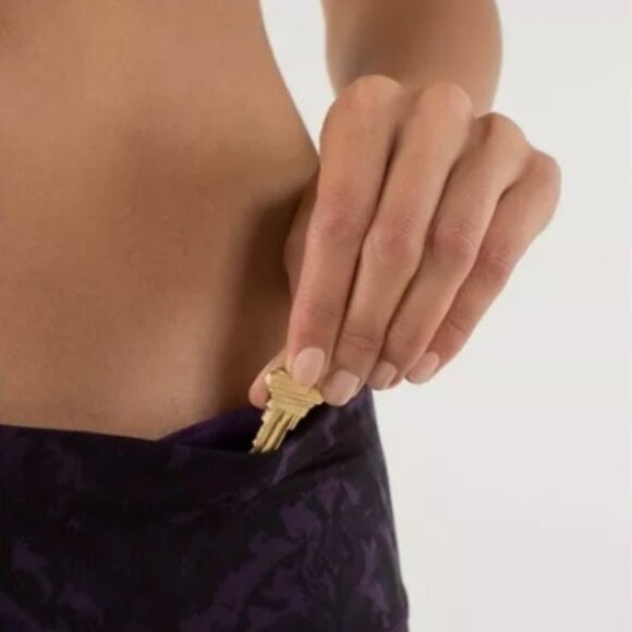 Lululemon Wunder Under Pant Baroque Deep Zinfandel Purple/Black Size 4 - Picture 4 of 11